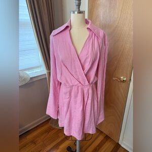 Nanushka Esma linen dress